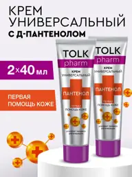 TOLK Panthenol Universal Face and Body Cream 2 Pack 40 ml #1