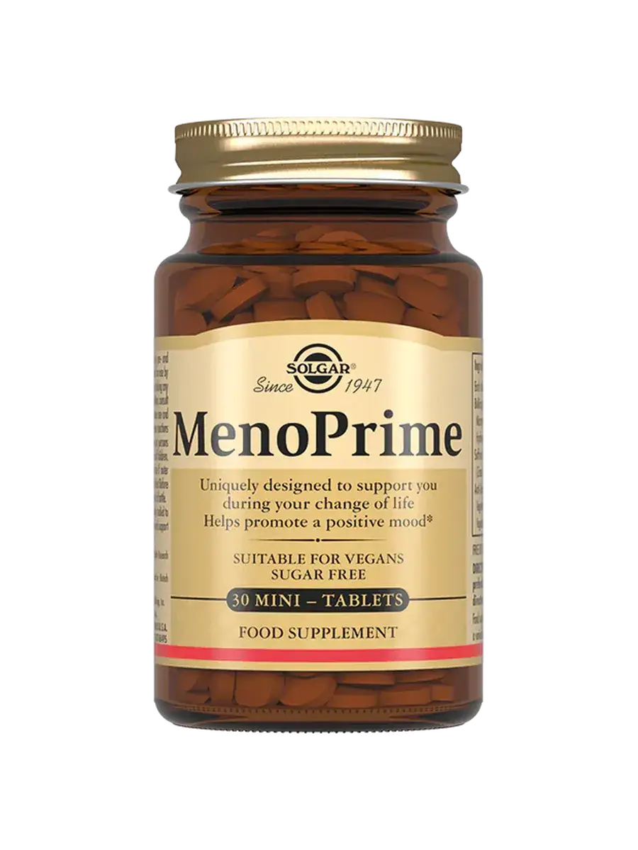 SOLGAR MenoPrime Extended-Release Tablets, 30 Pack