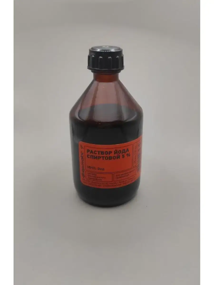 Alcohol Iodine Solution 5% 100 ml
