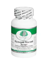 Calcium Magnesium Chelate with Vitamin D3, 60 Tablets #1
