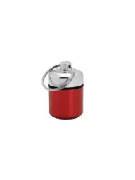 NNNB Red Waterproof Aluminum Pill Box, No.3 Tablets #1