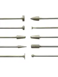 OKADENT Diamond Dental Burs Set, 10 Pieces, 2.35 mm #1
