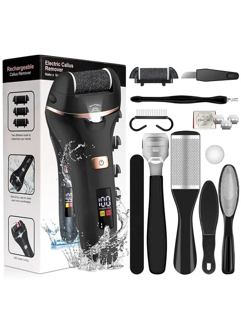 Electric Foot File Black STE 1 Piece #1