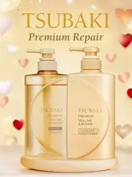Tsubaki Premium Volume and Repair Shampoo and Conditioner, 490 ml Each #1