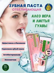 Rasyan Herbal Toothpaste Aloe Vera and Guava 100g #1
