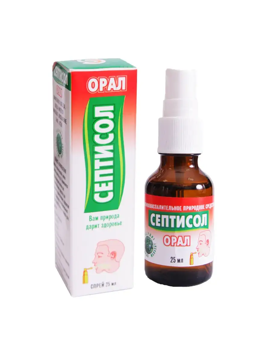 Septisol Oral Anti-inflammatory Mouth Spray 25 ml
