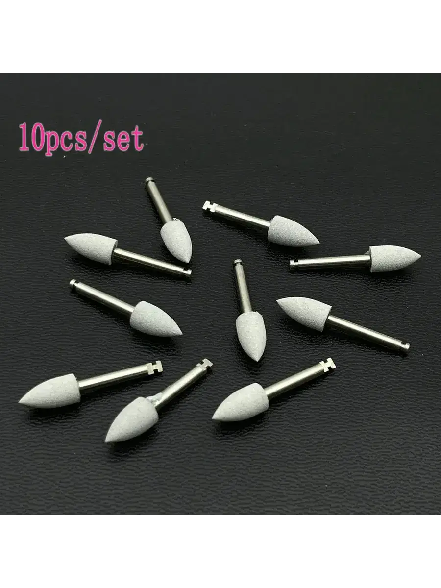Xceldent Polishing Burs 10-Pack Gray 410
