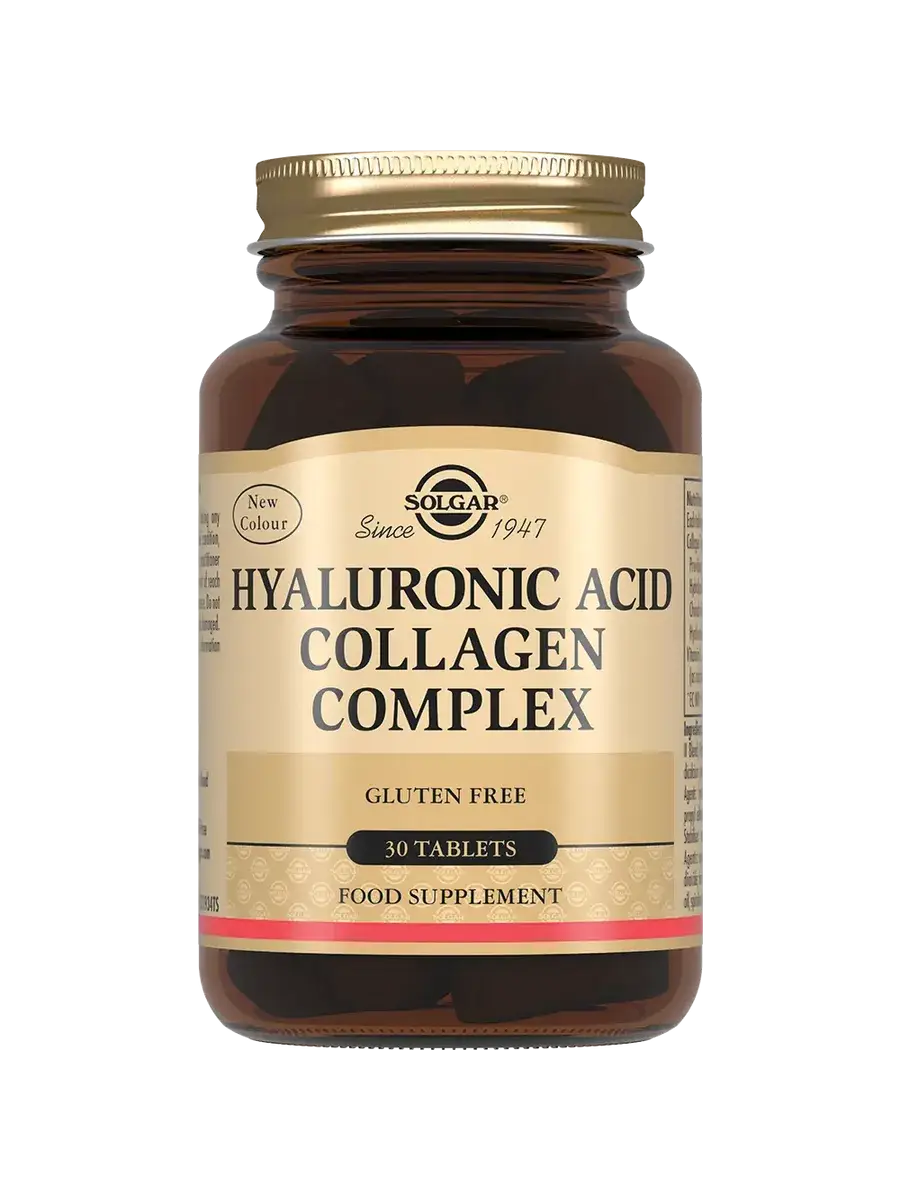 Solgar Collagen and Hyaluronic Acid Complex Coated Tablets 30 pcs