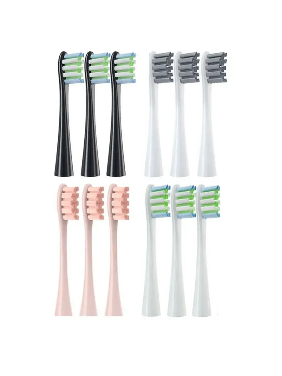 YUNCHi Oclean Replacement Brush Heads, White, 4 Pack