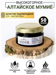 Diveevskoe Podvorie Altai Mumiyo Viscous Mass 50 g Jar #1