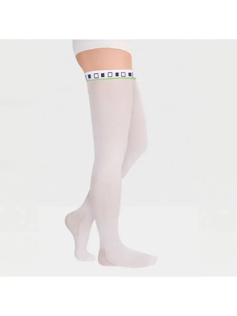 Idealista ID-380 Thromboprophylactic Stockings, Class 1, Closed Toe, 2 Pairs