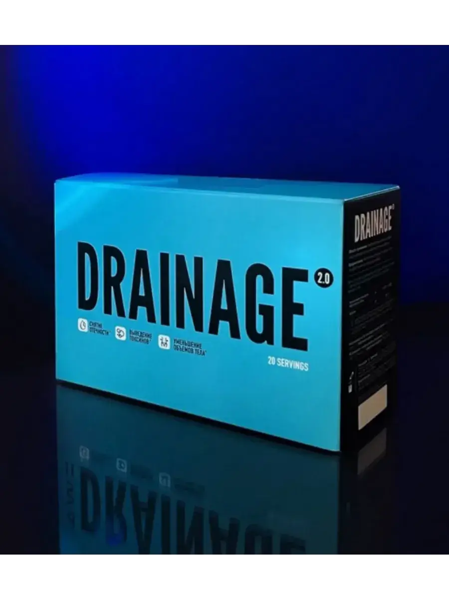 DRAINAGE 2.0 Herbal Drink Sachets, 20 Pack