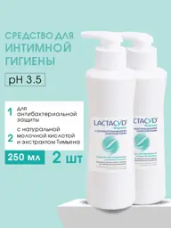 Lactacyd Intimate Hygiene Wash with Thyme, 250 ml, 2-Pack #1