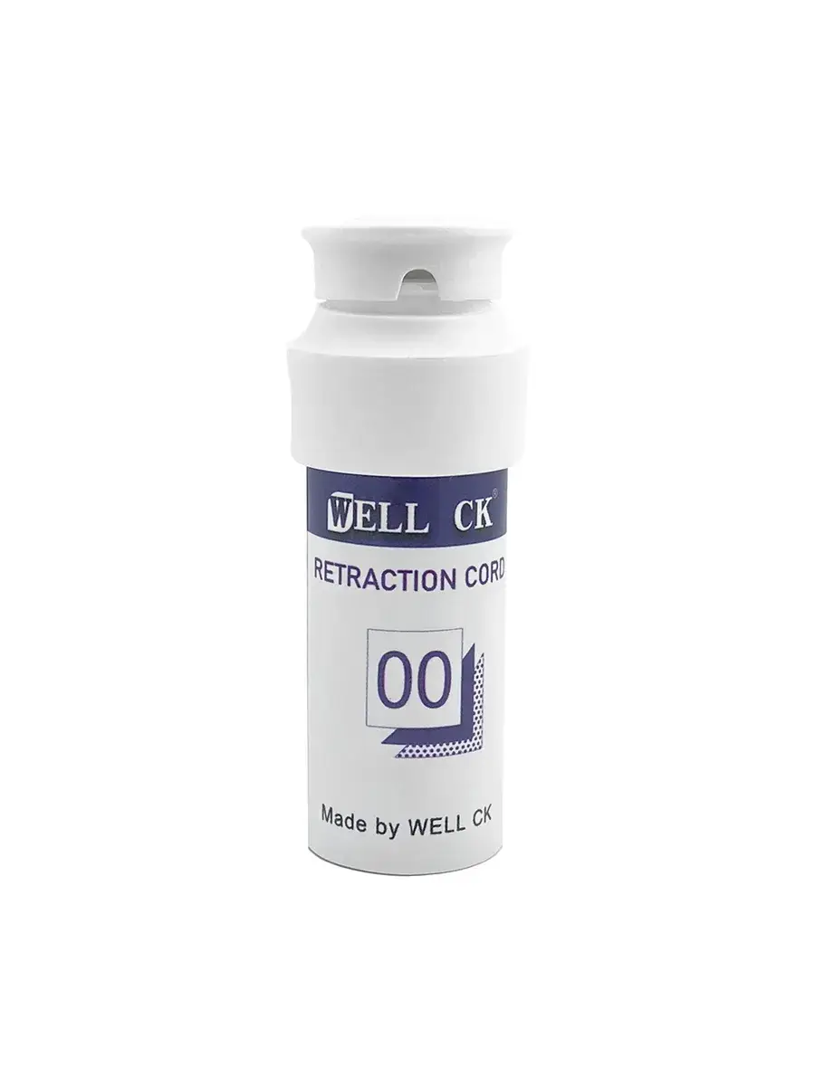 WELL CK Dental Gingival Retraction Cord Size 00, 2M