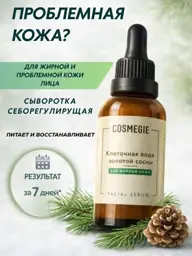 COSMEGIE Sebum-Regulating Face Serum with Zinc, 30 ml #1