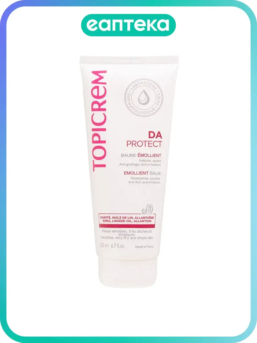 Topicrem Yes Emollient 1 Pack Cream 200 ml, 1 Count