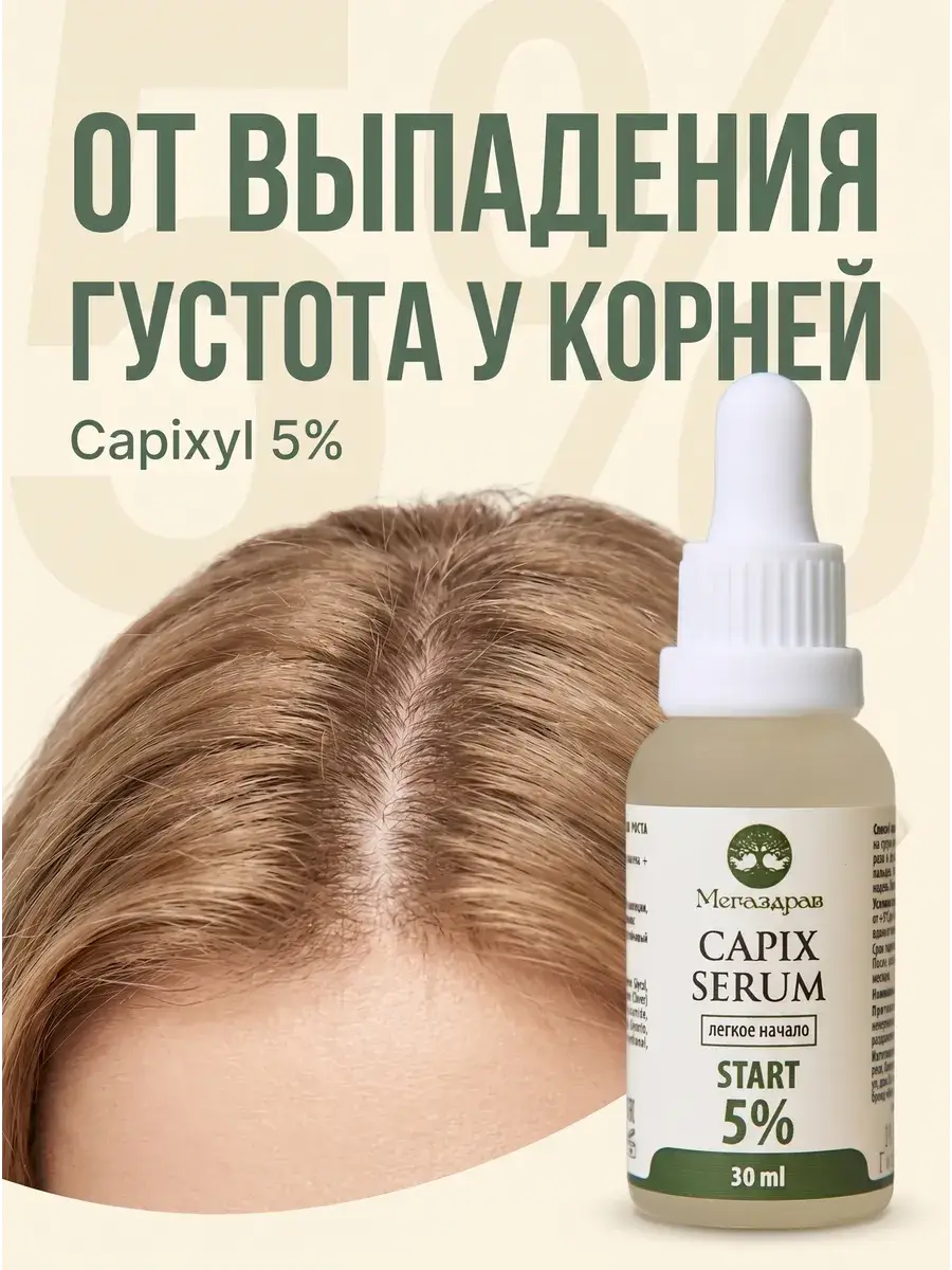 Megadrive Capixyl 5% Hair Growth Serum 30ml