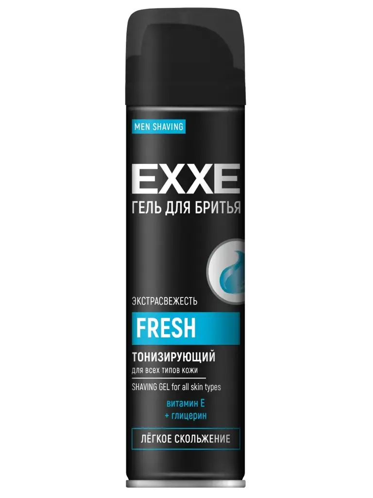 EXXE Men Fresh Toning Shaving Gel, 200 ml #1