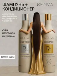 KENVA Hair Shampoo and Conditioner Set 1000 ml #1