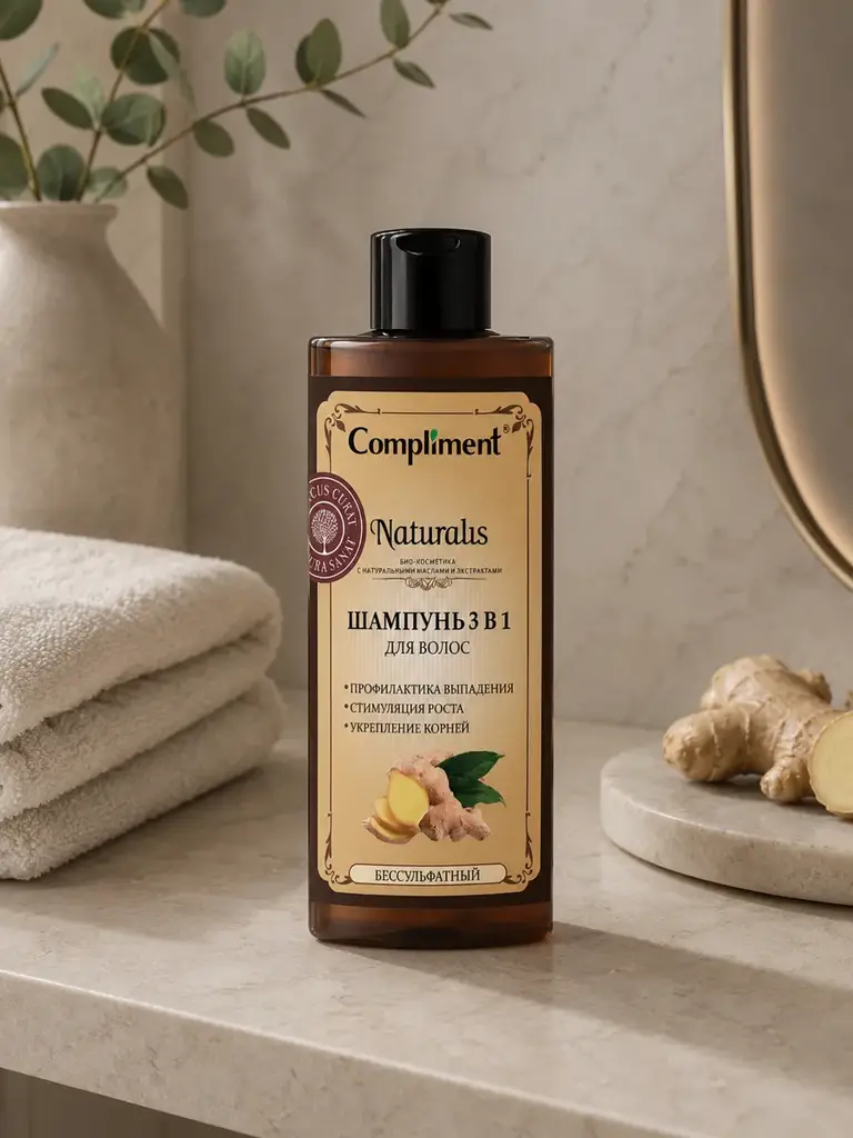 Compliment Naturalis Hair Growth Shampoo 400 ml #1