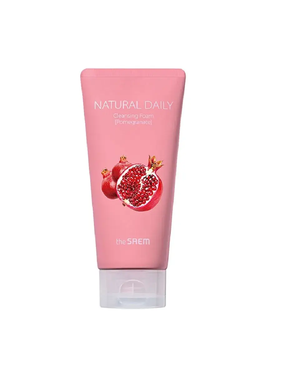 THE SAEM Natural Daily Cleansing Foam with Pomegranate, 150 ml