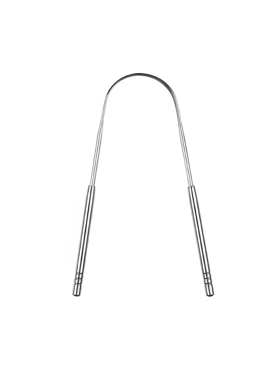 YJYIBEI U-Shaped Metal Tongue Scraper 1 Pack