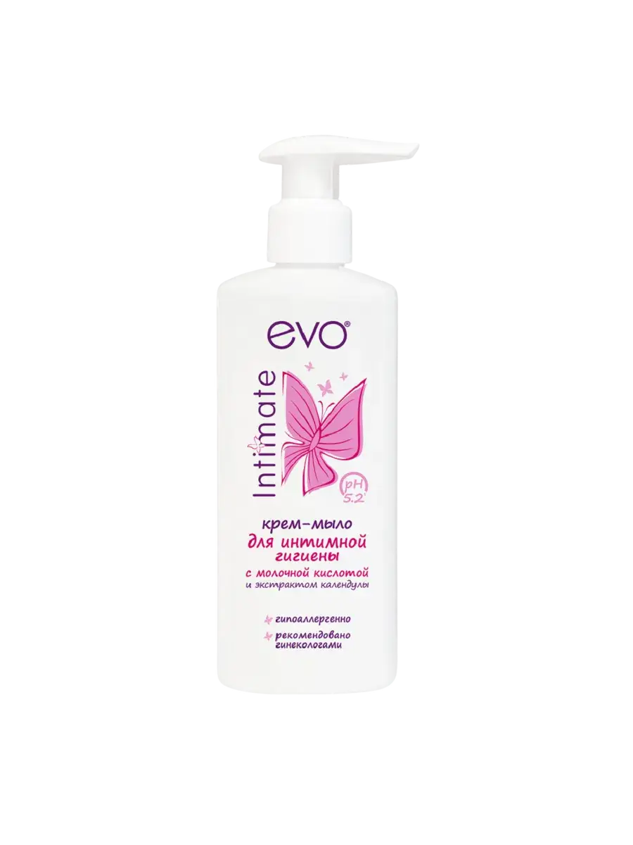 EVO Intimate Cream Soap 1 Pack 200 ml, 1 Count
