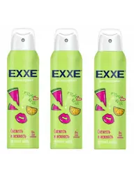 EXXE Fruit Kiss Freshness and Tenderness Women's Deodorant Spray 150 ml, 3 Count #1