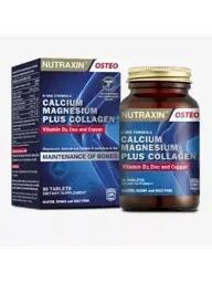 NUTRAXIN Calcium Magnesium Zinc Collagen Copper Tablets, 90 Count #1