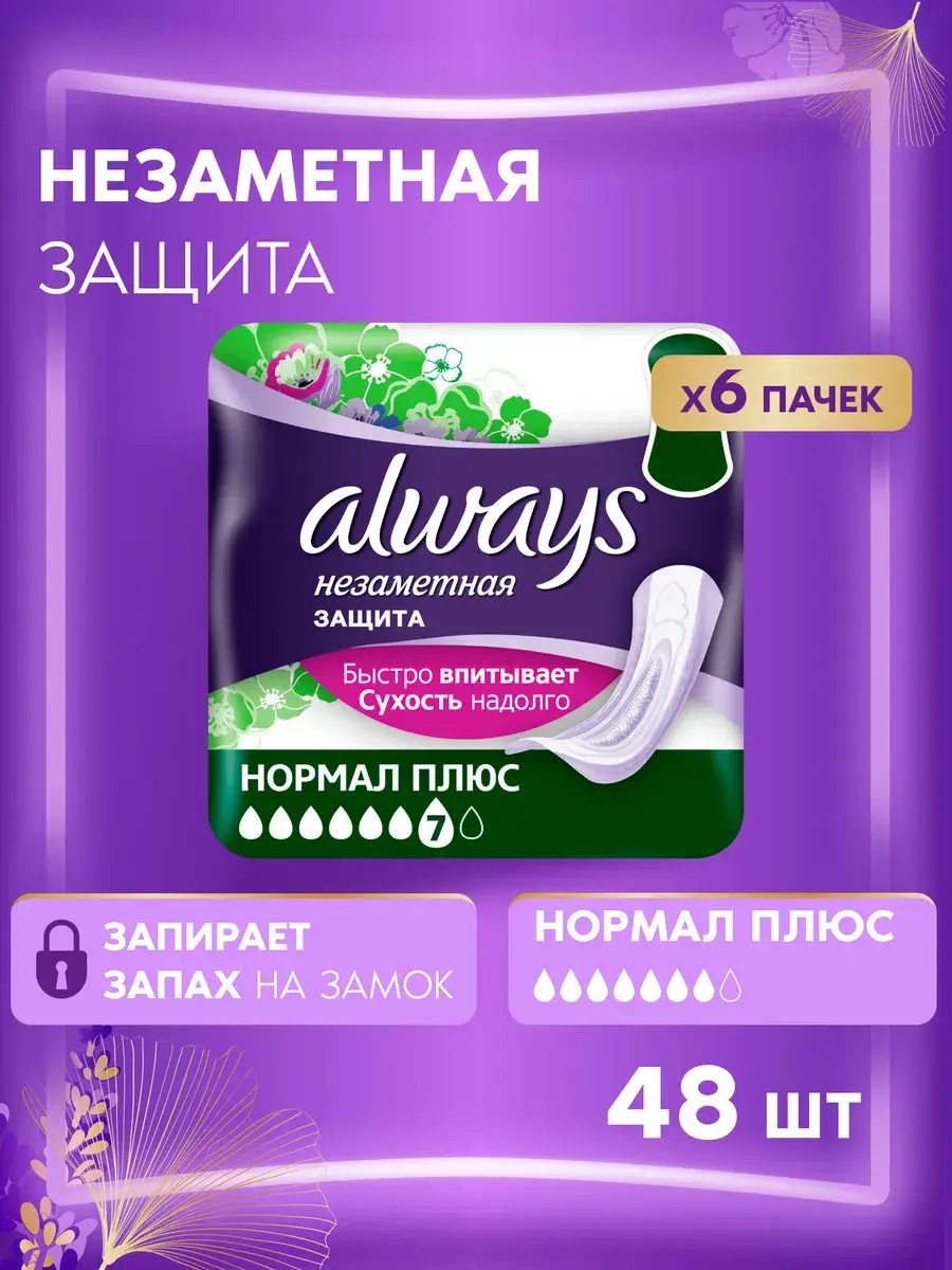 Always Invisible Protection Daily Liners 8 Count