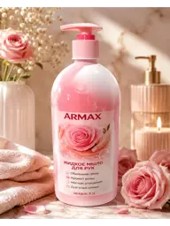 Rose-Scented Liquid Hand Soap, 1000 ml #1