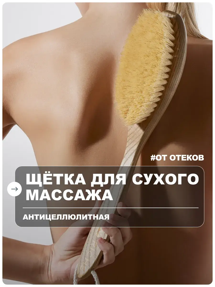 Riche Laabs Cactus Body Brush for Dry Massage