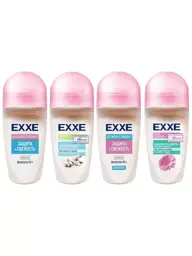 EXXE Women's Roll-On Antiperspirant Set, 4 × 50 ml #1