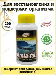 Gifts of India Amla Amalaki Tablets 400 mg 200 pcs #1