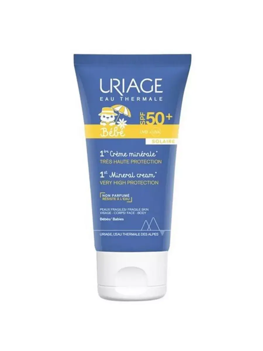 Uriage Bebe 1st SPF50+ Mineral Sunscreen Cream 50 ml