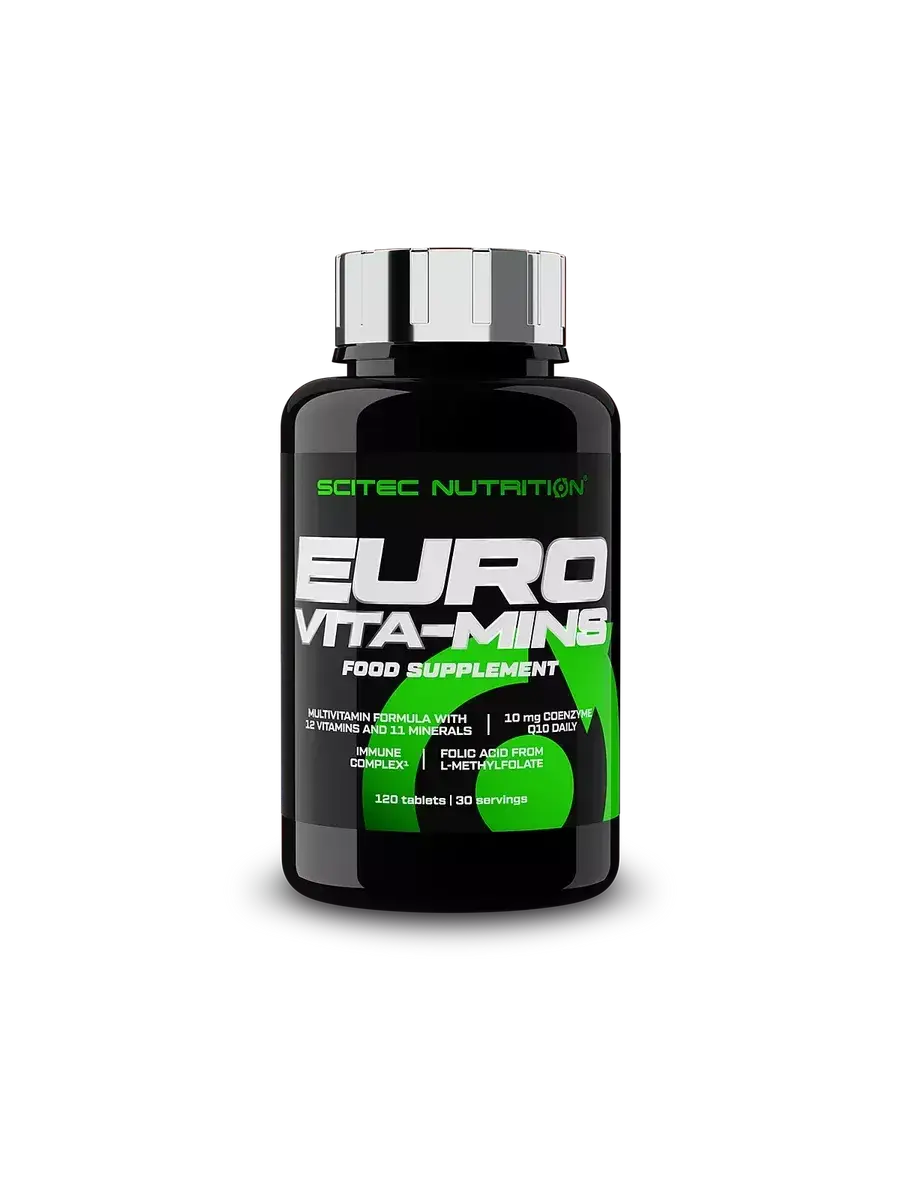 Scitec Nutrition Euro Vita-Mins Coated Tablets 120 Tablets