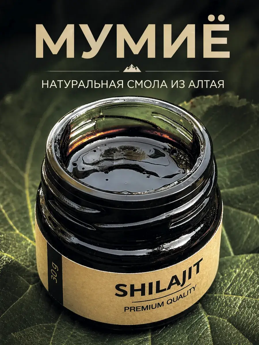 Altai Nature & Health Natural Altai Shilajit Paste 30 ml