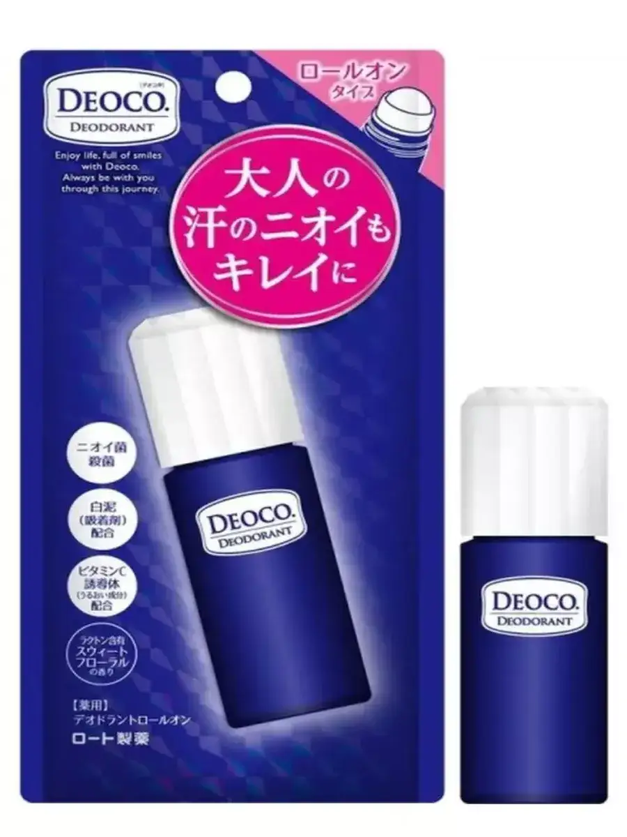 Rohto Deoco Roll-On Deodorant 30 ml