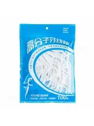 Egoguys Dental Floss Picks, 100 Pieces, 7.5 cm #1