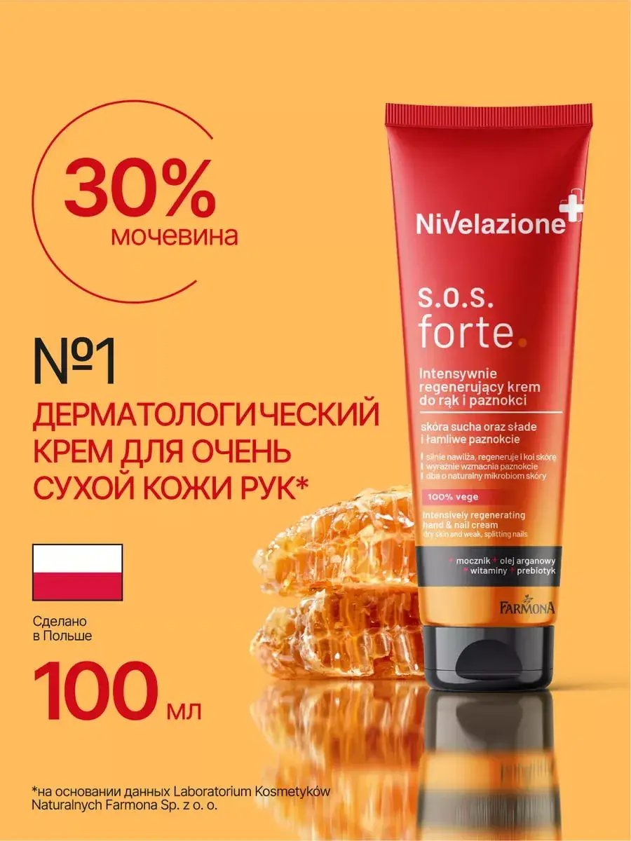 FARMONA Nivelazione S.O.S forte Hand Cream with 30% Urea, 100 ml
