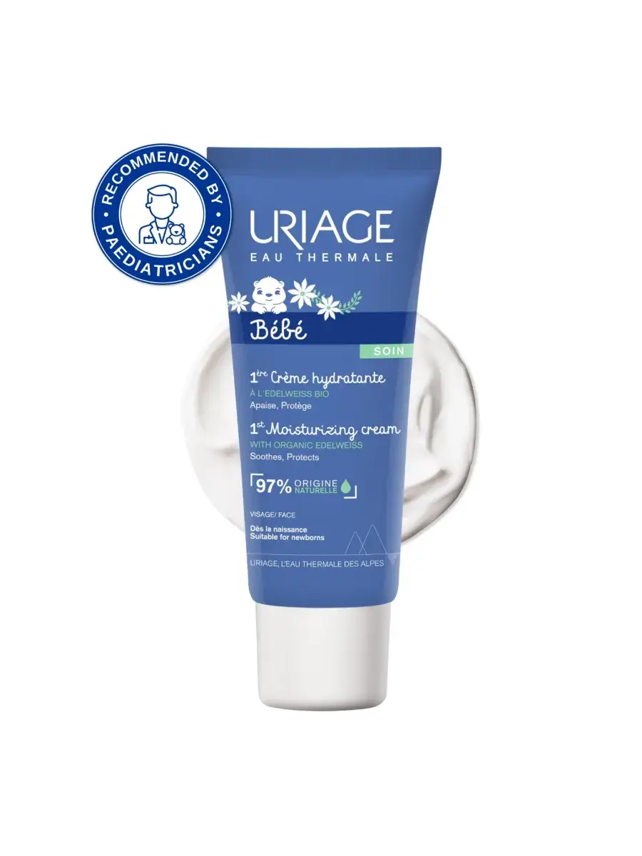 Uriage Bebe Moisturizing Cream for Face and Body, 40 ml