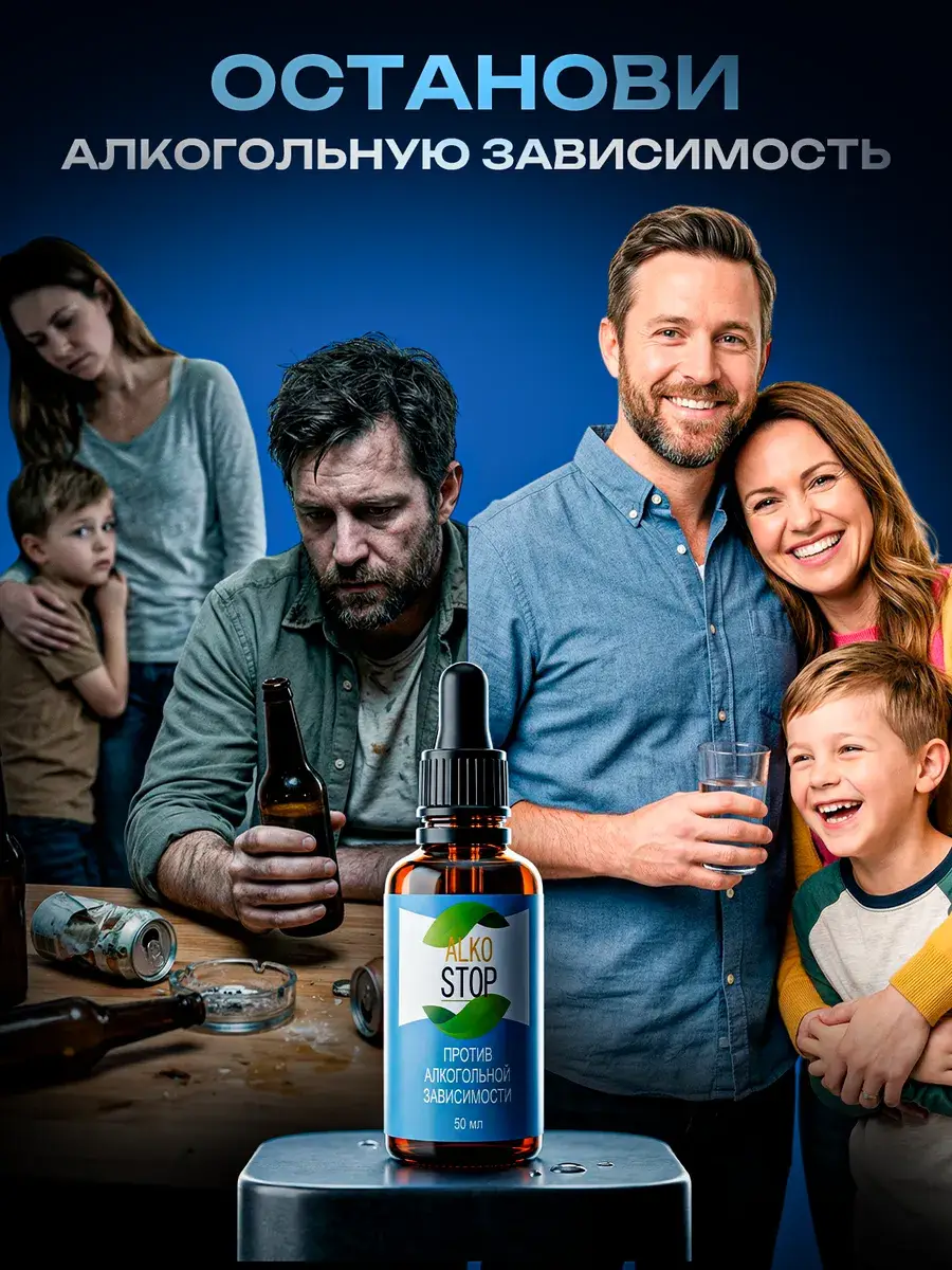 Alkostop Plant-Based Drops for Alcohol Cravings, 50 ml