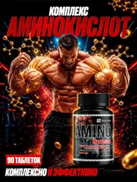 Amino Hardcore Amino Acids Vegetarian Capsules Chocolate 90 pcs #1