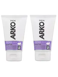 ARKO Men Sensitive Aftershave Cream, 50 g, 2 Pieces #1