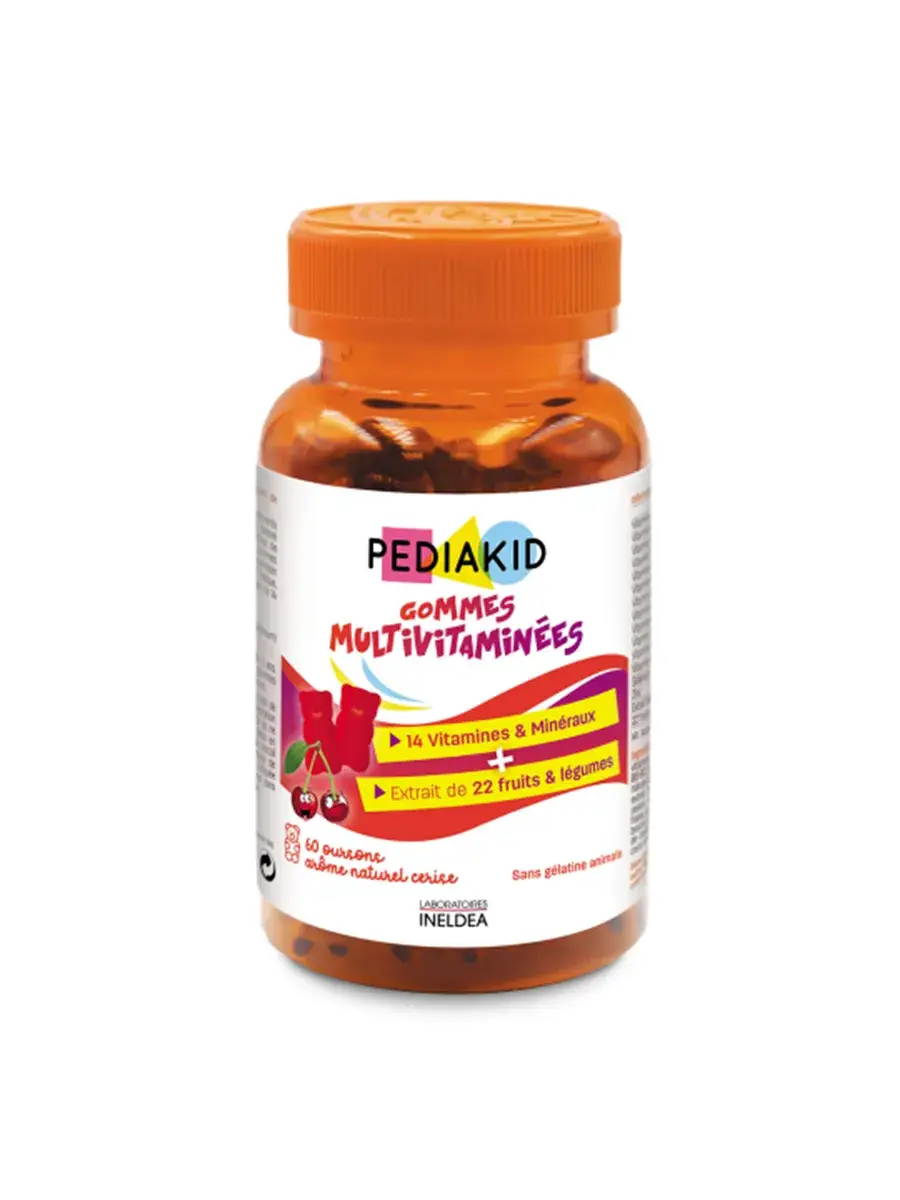 Pediakid Multivitamin Chewable Bears 60 pcs
