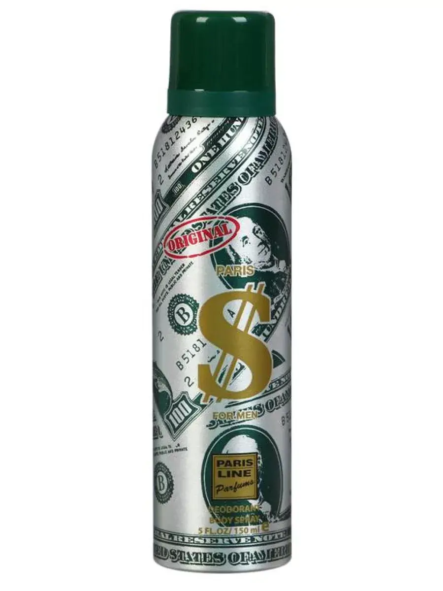 Paris Line Dollar Deodorant Aerosol 150 ml