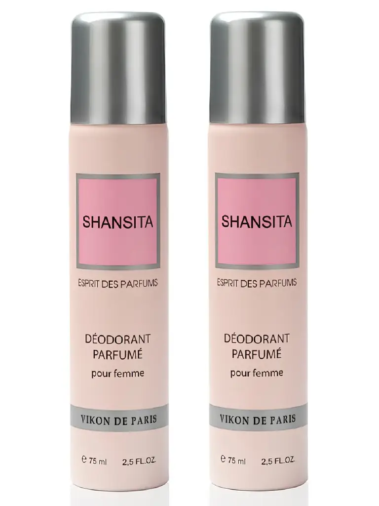 Novaya Zarya Shansita Scented Deodorant Spray, 75 ml, 2-Pack #1