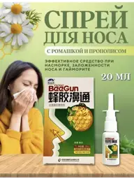 Nose Beegun Propolis Herbal Nasal Spray, 1 Bottle #1