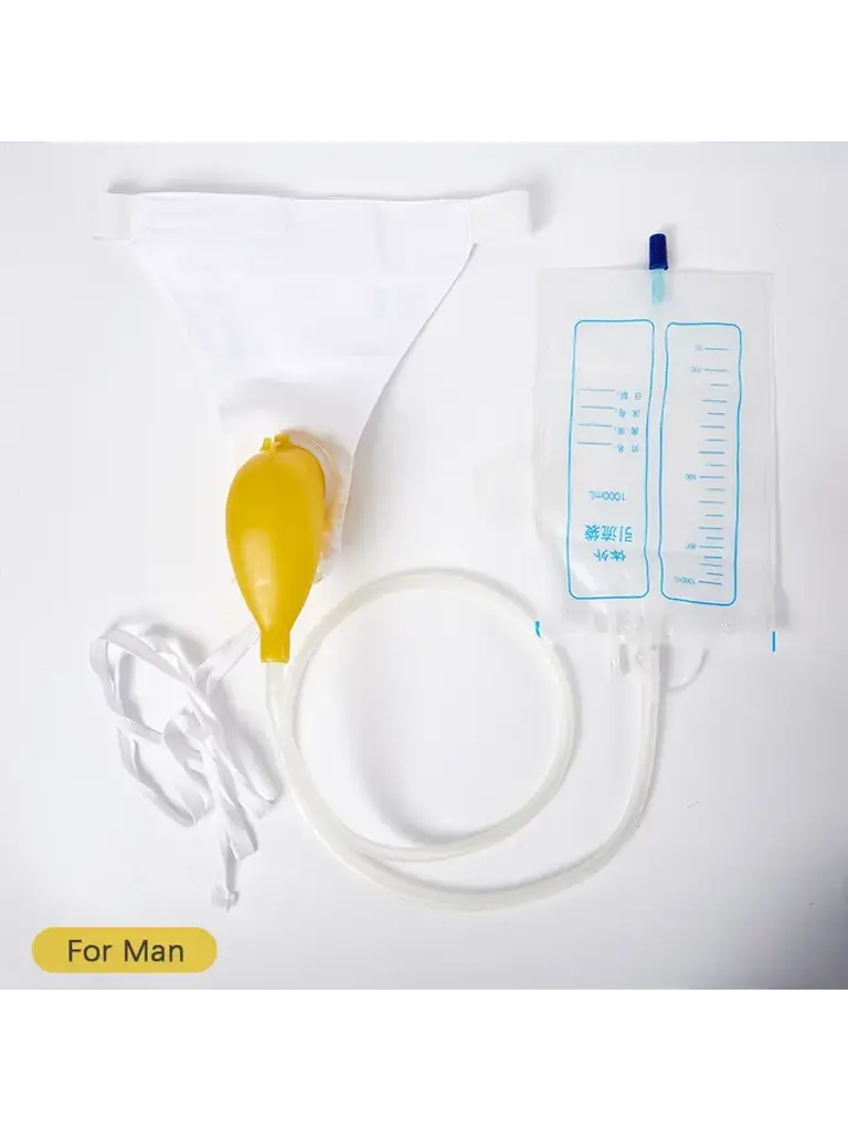QniYdYd Reusable Portable Urine Bag, Cotton Underwear and Silicone, 1 Piece #1