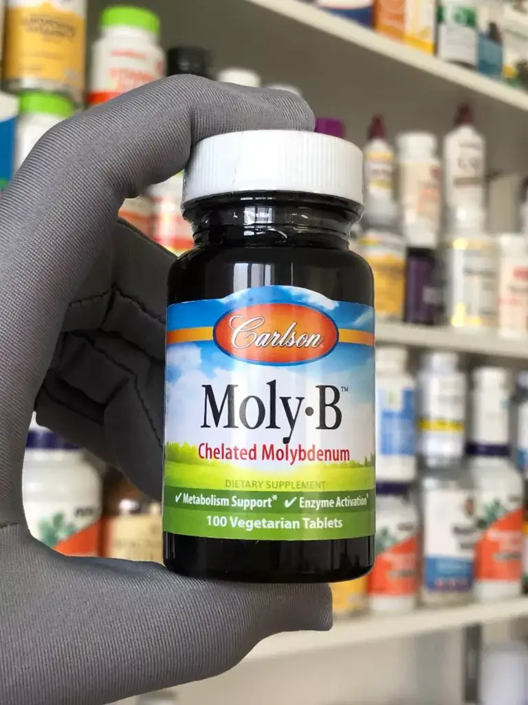 Carlson Moly-B Molybdenum Glycinate Tablets #1